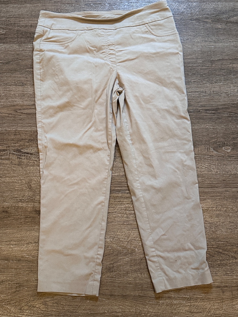 Ruby Rd. Light Beige Chino Pants